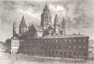 Westwork of Mainz Cathedral